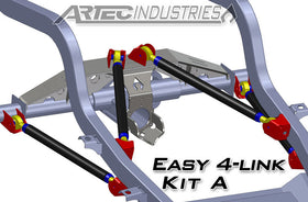Artec Industries Easy 4 Link - Kit A - Tube - All 1 1/4 In Rod Ends - 0