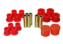 Energy Suspension 98-11 Ford Ranger 2/4WD Rear Leaf Spring Bushing Set - Red-1