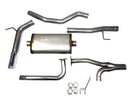 JBA 16-20 Nissan Titan XD (Excl Long Bed) 5.6L 409SS Single Rear Exit Cat-Back Exhaust-1