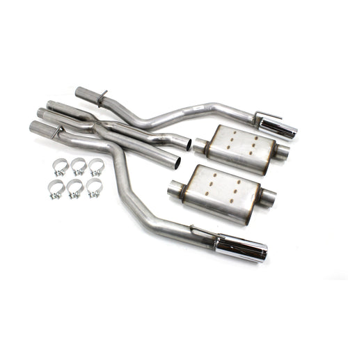 JBA 15-20 Dodge Charger SRT8 & Hellcat 6.2/6.4L 409SS Dual Rear Exit Cat-Back Exhaust