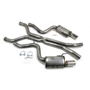 JBA 15-17 Ford Mustang GT 5.0L 409SS Dual Rear Exit Cat-Back Exhaust-1