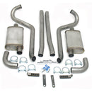JBA 65-70 Ford Mustang 260-428 409SS Dual Turn Down Header Back Exhaust-1
