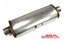 JBA Universal Chambered 304SS Muffler 22x8x5 3in Center/Center-1