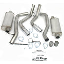 JBA 01-06 Chevrolet Silverado 2500/3500 HD 6.0/8.1L 409SS Pass Side Dual Exit Cat-Back Exhaust-1