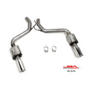 JBA 2015 Chevrolet Camaro 6.2L 409SS Dual Rear Exit Axle Back Exhaust-1