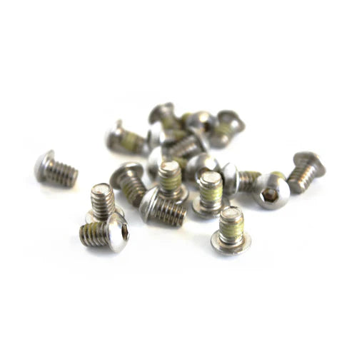 Big Gun 1/4x20 Base Plate Allen Screws (4 pk) - Button Head (Silver)