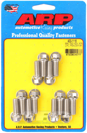 ARP SB Chevy SS Hex .875 UHL Header Bolt Kit
