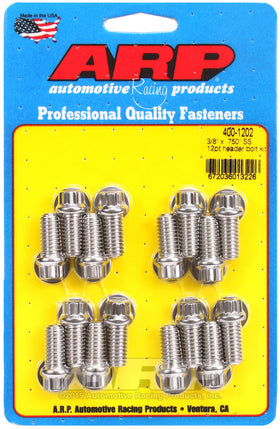 ARP 3/8 x .750 SS 12pt Header Bolt Kit