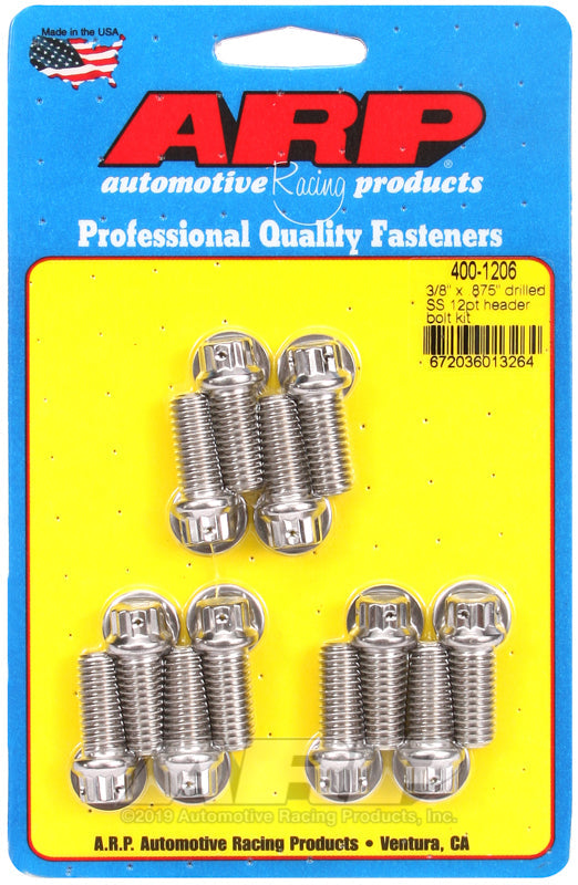HEADER BOLT 12PT 3/8-16 12PCS