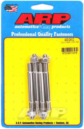 ARP Dominator w/ 1/2in or 1in SS Spacer Carb Stud Kit