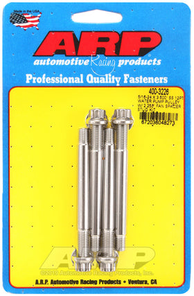5/16-24 X 3.500"" SS 12PT WATER