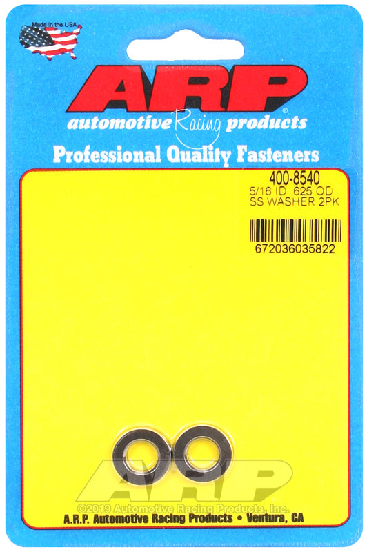 ARP 5/16ID .625OD SS Washers