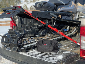 SpeedStrap 1In Motorcycle Tie-Down Kit - Red - 0