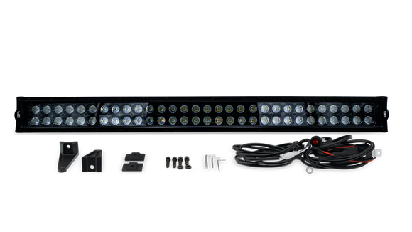 Body Armor 4x4 30in Blackout LED Light Bar Combo Beam with Wiring Harness