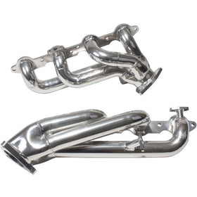 BBK 99-04 GM Truck SUV 4.8 5.3 Shorty Tuned Length Exhaust Headers - 1-3/4 Silver Ceramic - 0