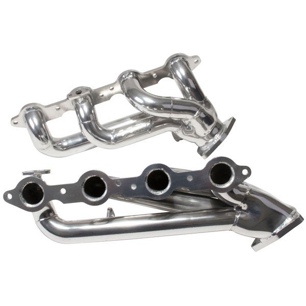 BBK 99-04 GM Truck SUV 4.8 5.3 Shorty Tuned Length Exhaust Headers - 1-3/4 Silver Ceramic