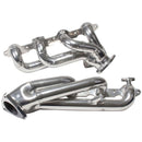 BBK 99-04 GM Truck SUV 4.8 5.3 Shorty Tuned Length Exhaust Headers - 1-3/4 Silver Ceramic-4
