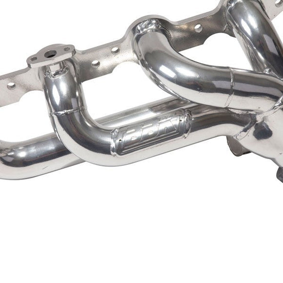 BBK 99-04 GM Truck SUV 4.8 5.3 Shorty Tuned Length Exhaust Headers - 1-3/4 Silver Ceramic