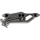 BBK 96-98 GM Truck SUV 5.0 5.7 Shorty Tuned Length Exhaust Headers - 1-5/8 Silver Ceramic-3
