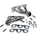 BBK 99-04 Ford Mustang V6 Shorty Tuned Length Exhaust Headers - 1-5/8 Titanium Ceramic-1