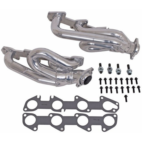 BBK 04-08 Dodge Ram 5.7 Hemi Shorty Tuned Length Exhaust Headers - 1-3/4 Silver Ceramic