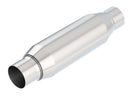 Borla CrateMuffler Resonator Option 2.25in Center/Center 3.5in Round x 10in-1