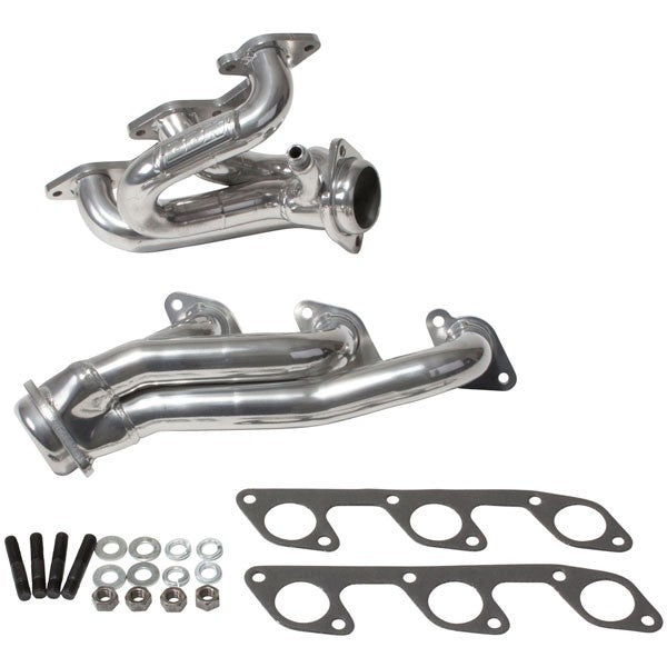 BBK 05-10 Mustang 4.0 V6 Shorty Tuned Length Exhaust Headers - 1-5/8 Silver Ceramic
