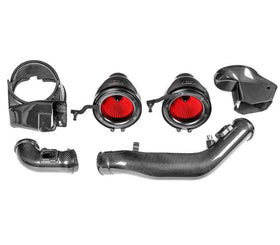 Eventuri BMW F87 M2 Competition / M2 CS S55 Black Carbon Intake System