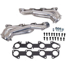 BBK 05-15 Dodge Challenger Charger 5.7 Hemi Shorty Tuned Length Exhaust Headers 1-3/4 Silver Ceramic-1