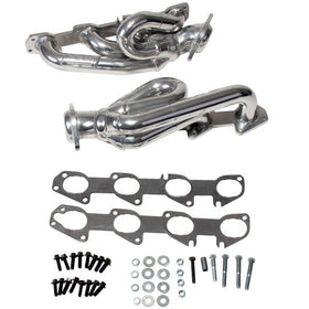 BBK 09-18 Dodge Ram 5.7L Hemi Shorty Tuned Length Exhaust Headers - 1-3/4 Silver Ceramic