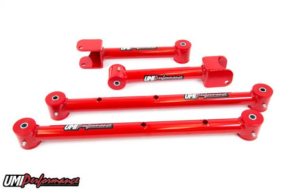 UMI Performance 64-67 GM A-Body Adjustable Upper & Lower Control Arm Kit