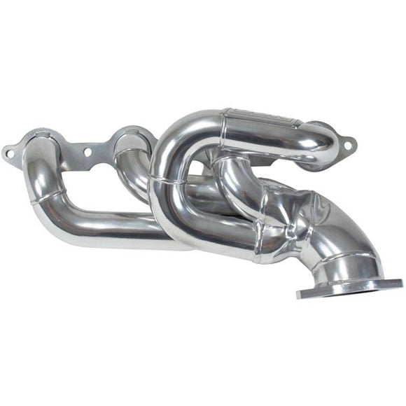 BBK 10-15 Camaro LS3 L99 Shorty Tuned Length Exhaust Headers - 1-3/4 Silver Ceramic