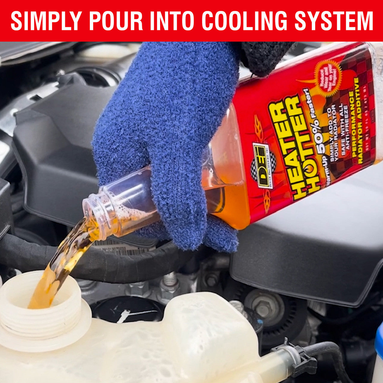 DEI Radiator Relief Heater Hotter - 16 oz.