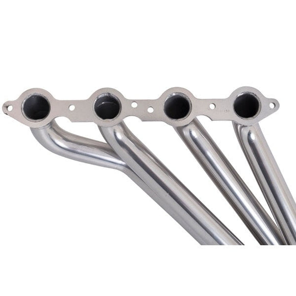 BBK 10-15 Camaro LS3 L99 Long Tube Exhaust Headers With Converters - 1-3/4 Silver Ceramic