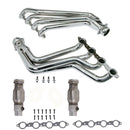 BBK 10-15 Camaro LS3 L99 Long Tube Exhaust Headers With Converters - 1-3/4 Chrome-1