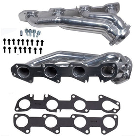BBK 09-20 Dodge Challenger Hemi 5.7L Shorty Tuned Length Exhaust Headers - 1-3/4in Silver Ceramic