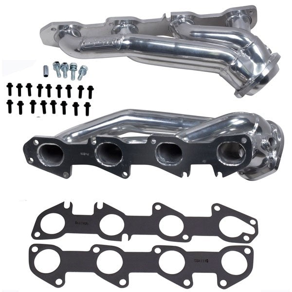 BBK 09-20 Dodge Challenger Hemi 5.7L Shorty Tuned Length Exhaust Headers - 1-3/4in Silver Ceramic