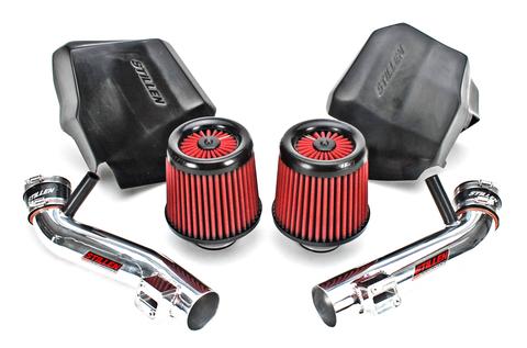 STILLEN GEN 2 LONG TUBE DUAL INTAKE DRY FILTER 07-08 G35 4DR/ 08-12 G37 2DR/09-1