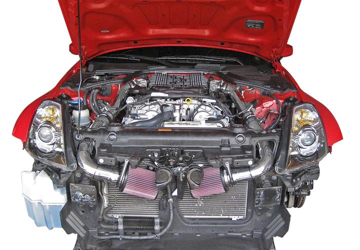 STILLEN GEN 3 ULTRA LONG TUBE DUAL INTAKE 07-09 350Z (OIL OR TRANS COOLER REQ CU - 0