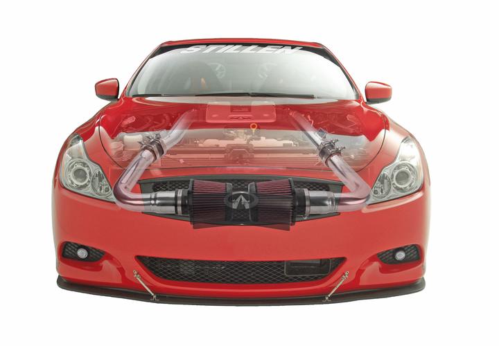 STILLEN GEN 3 ULTRA LONG TUBE INTAKE KIT 08-13 G37 2DR / 14-15 Q60 - 0