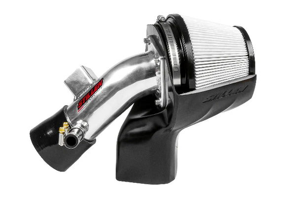 STILLEN HI-FLOW INTAKE DRY FILTER 09-15 MAXIMA W/URETHANE FRESH AIR DUCT. POLISH