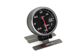 APEXi EL II System Gauge. Boost (KPA). Black Display / Silver Ring