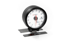 APEXi EL II System Gauge. Oil Pressure. White Display / Black Ring