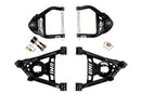 UMI Performance 64-72 GM A-Body Tubular Upper & Lower Front A-Arm Kit - Black-1