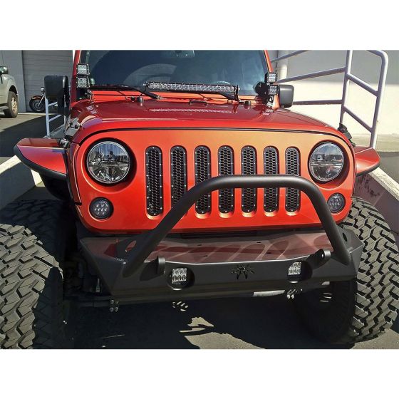 Rigid Industries Jeep JK - Double A-Pillar Mount - Mounts 2 sets of Dually/D2 - 0