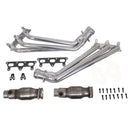 BBK 10-11 Camaro V6 Long Tube Exhaust Headers With Converters - 1-5/8 Silver Ceramic-1