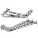 BBK 10-11 Camaro V6 Long Tube Exhaust Headers With Converters - 1-5/8 Chrome-2