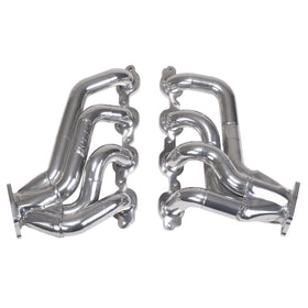 BBK 16-20 Chevrolet Camaro SS 6.2L Shorty Tuned Length Exhaust Headers - 1-3/4in Silver Ceramic - 0