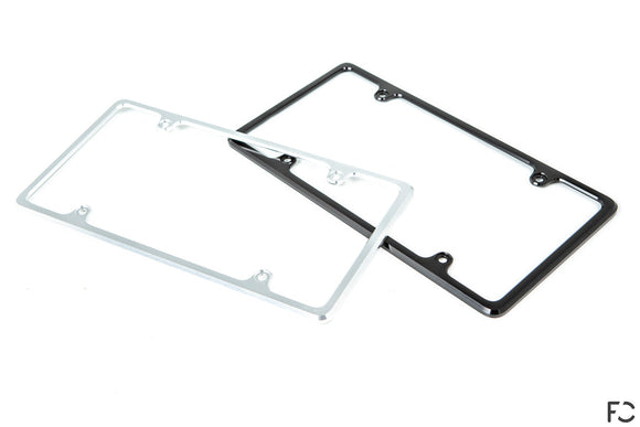 Future Classic Slimline Aluminum Plate Frame + Hardware Kit
