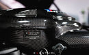 Eventuri BMW E9X M3 (S65) Black Carbon Inlet Plenum - Gloss-7